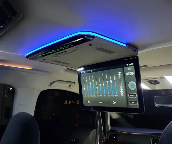 吸顶屏翻转机构 