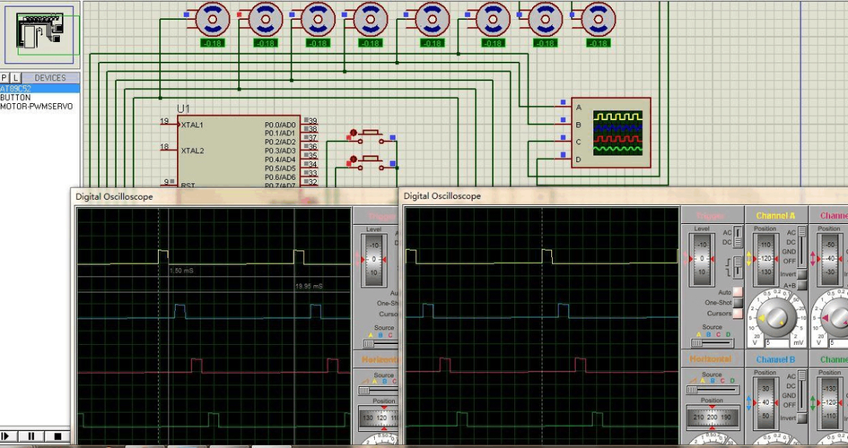 单片机控制舵机的程序_单片机基于程序控制舵机有哪些_基于51单片机的舵机控制程序有哪些